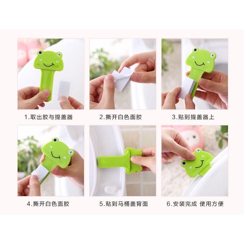 Dụng Cụ Nhấc Nắp Bồn Cầu Cute