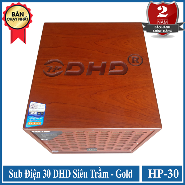 LOA SUB ĐIỆN 3 TẤC DHD HP-B3 GOLD SIÊU TRẦM - Hàng Chính Hãng