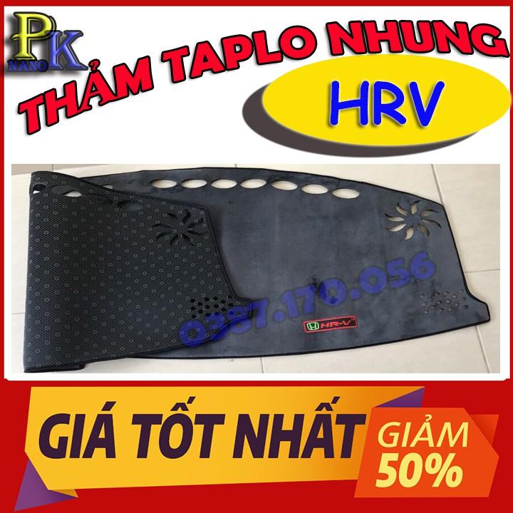 THẢM TAPLO NHUNG XE HONDA HRV – CHỐNG TRƯỢT – CHỐNG NÓNG HIỆU QUẢ - CHUẨN FORM