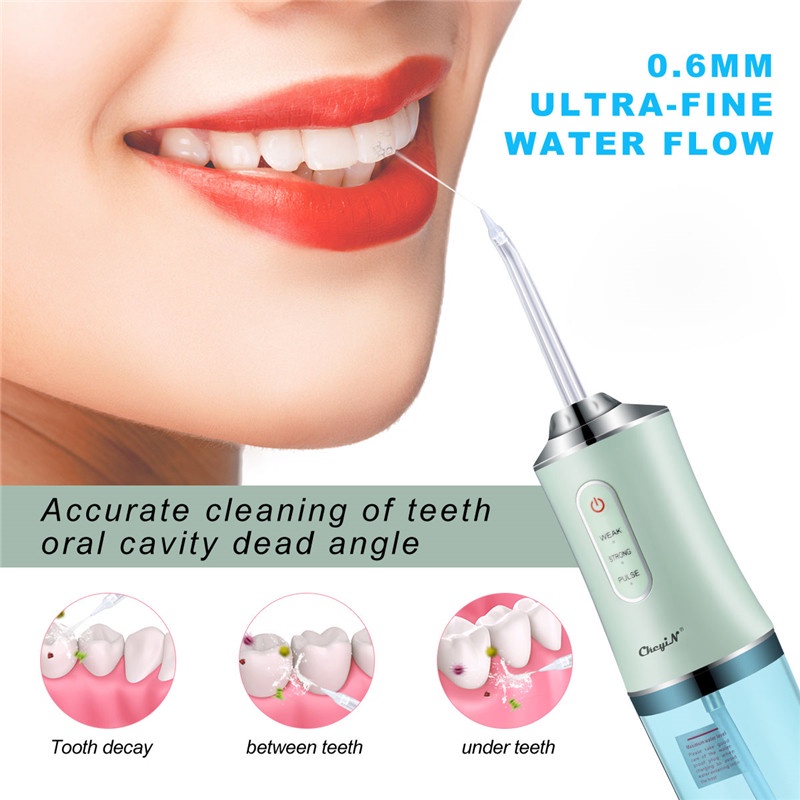 Máy Tăm Nước Vệ Sinh Răng Miệng Oral Irrigator Bản Rút Gọn vệ sinh răng miệng màu sắc ngẫu nhiên