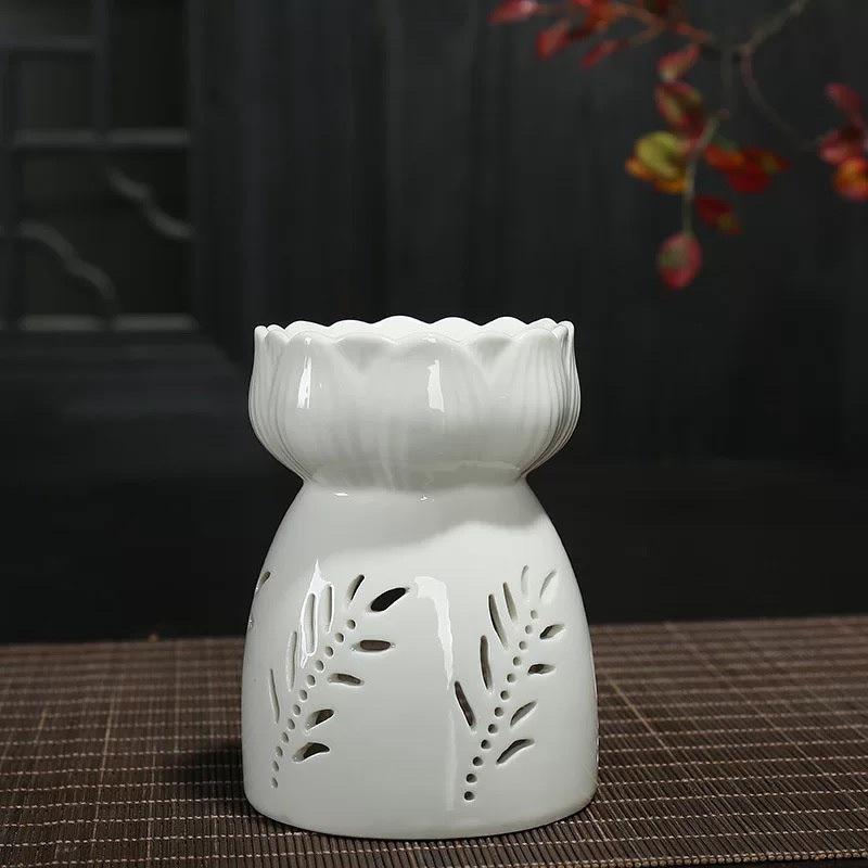 Bếp đốt tinh dầu trụ sen