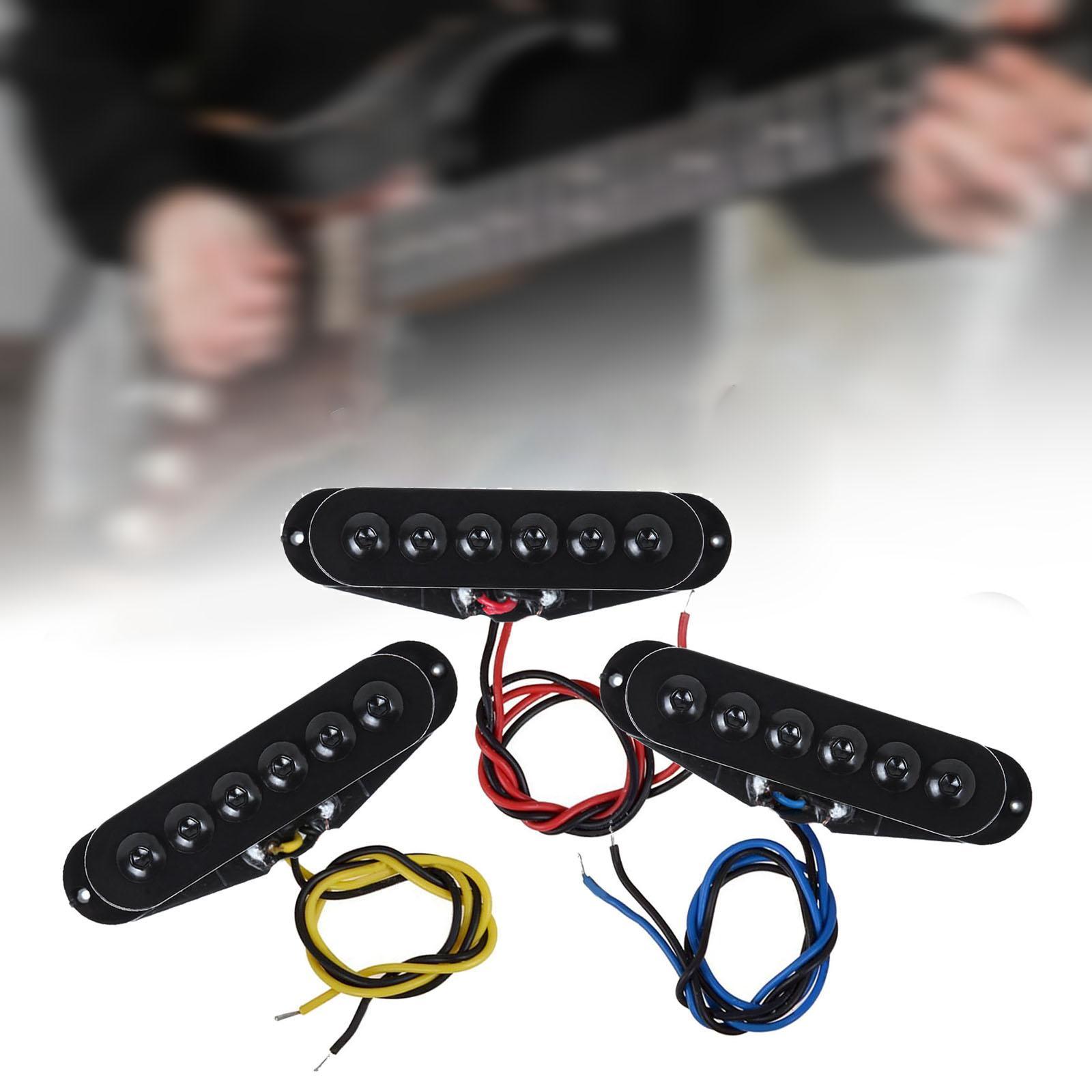 3 Pieces Single Circle Pickup High Power Durable for Accessories