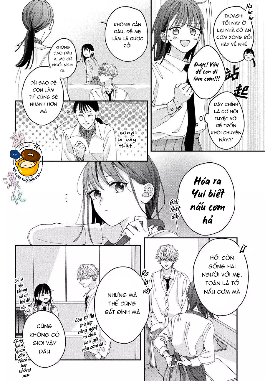 chuyện tình của chúng ta thật khó phân biệt ranh giới chapter 4.1 6