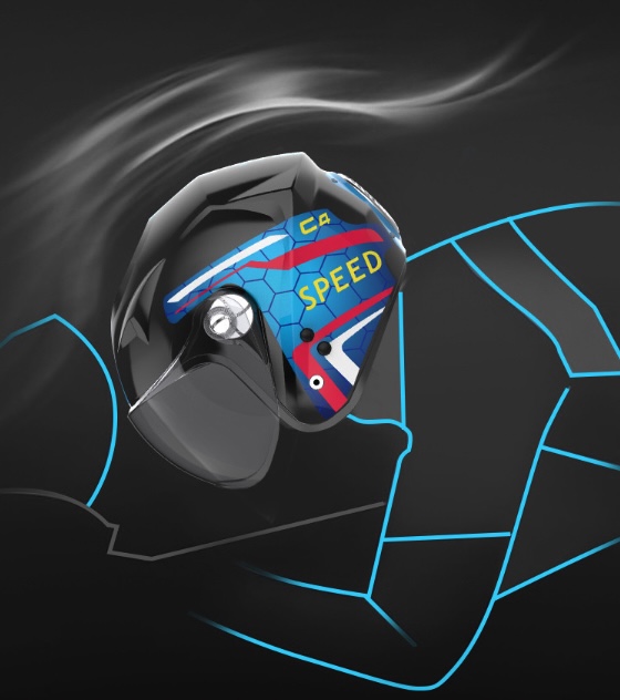 Mũ bảo hiểm quạt mát sử dụngnăng lượng mặt trời HI-MAN Solar có loa nhạc Bluetooth
