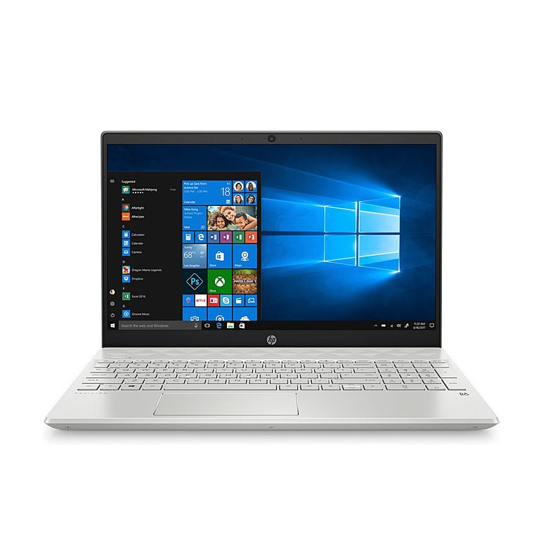 Laptop HP 15s-du1055TU, Pentium 6405U(2.40 GHz,2MB),4GB RAM,256GB SSD,Intel Graphics,15.6&quot;HD,Win 10 Home 64,Silver_1W7P3PA - Hàng Chính Hãng