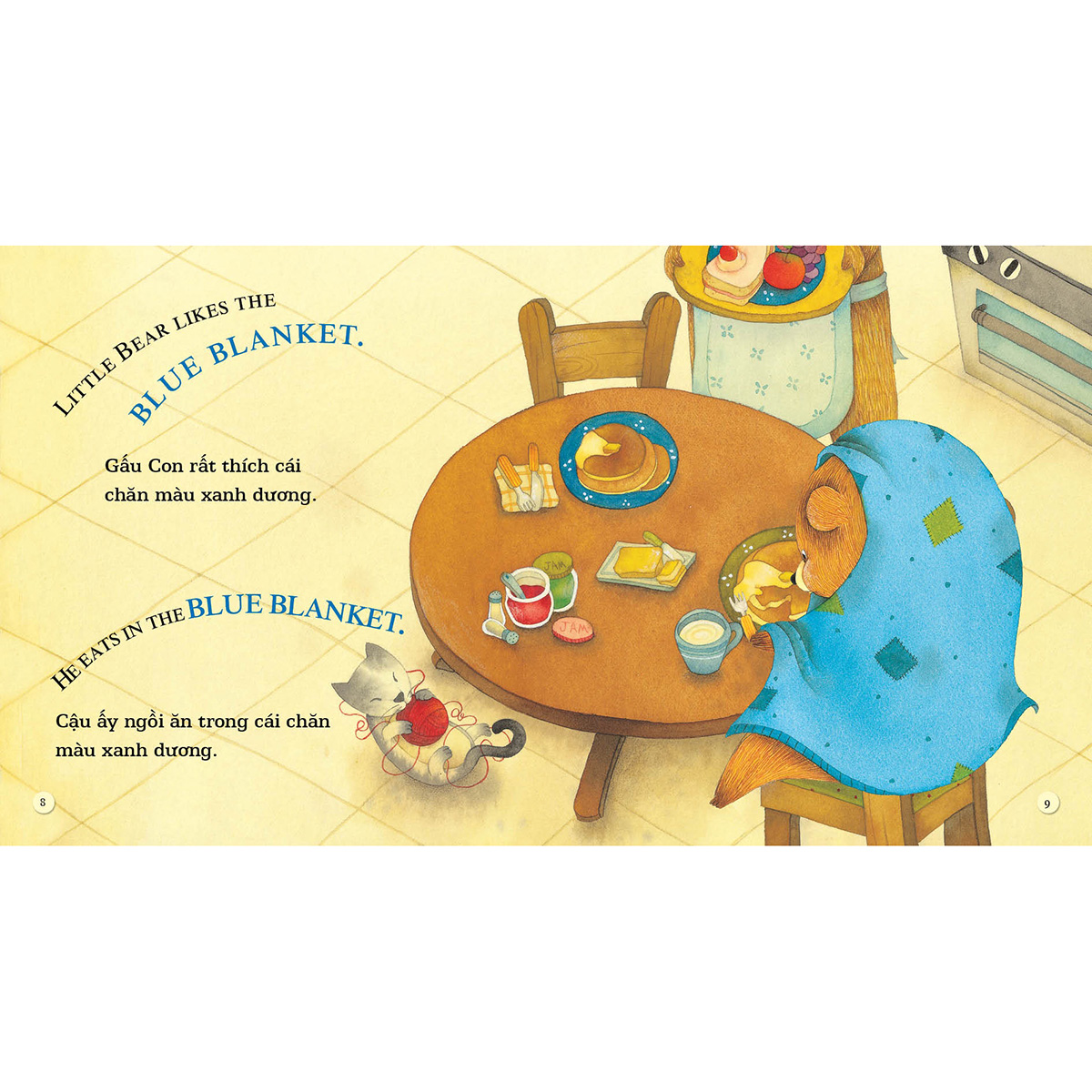 Cái chăn của gấu con - Little Bears Blanket - Playtime in English. Level 2