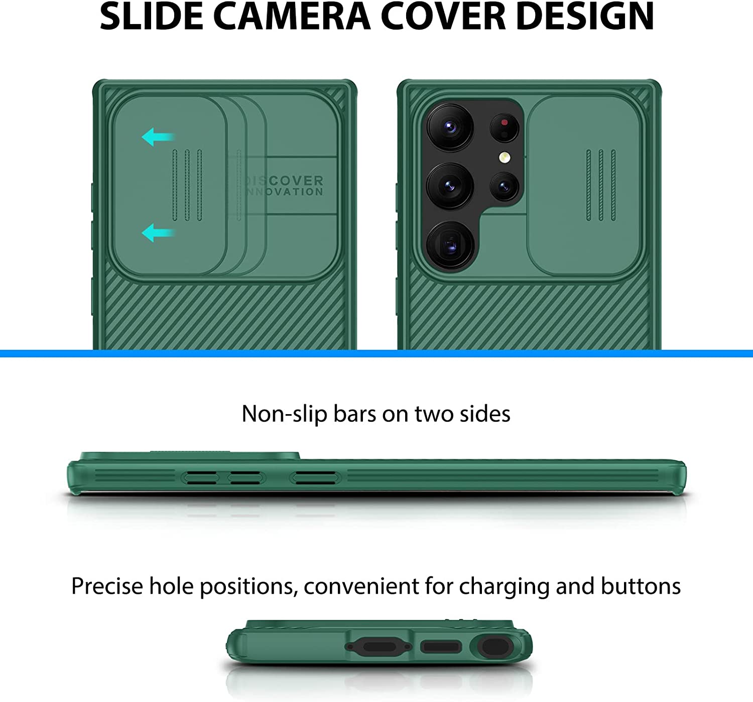 Ốp Lưng Nillkin cho Samsung Galaxy S23 Ultra Với Nắp Trượt Camera bảo vệ , chống shock Nillkin CamShield Pro - Hàng chính hãng