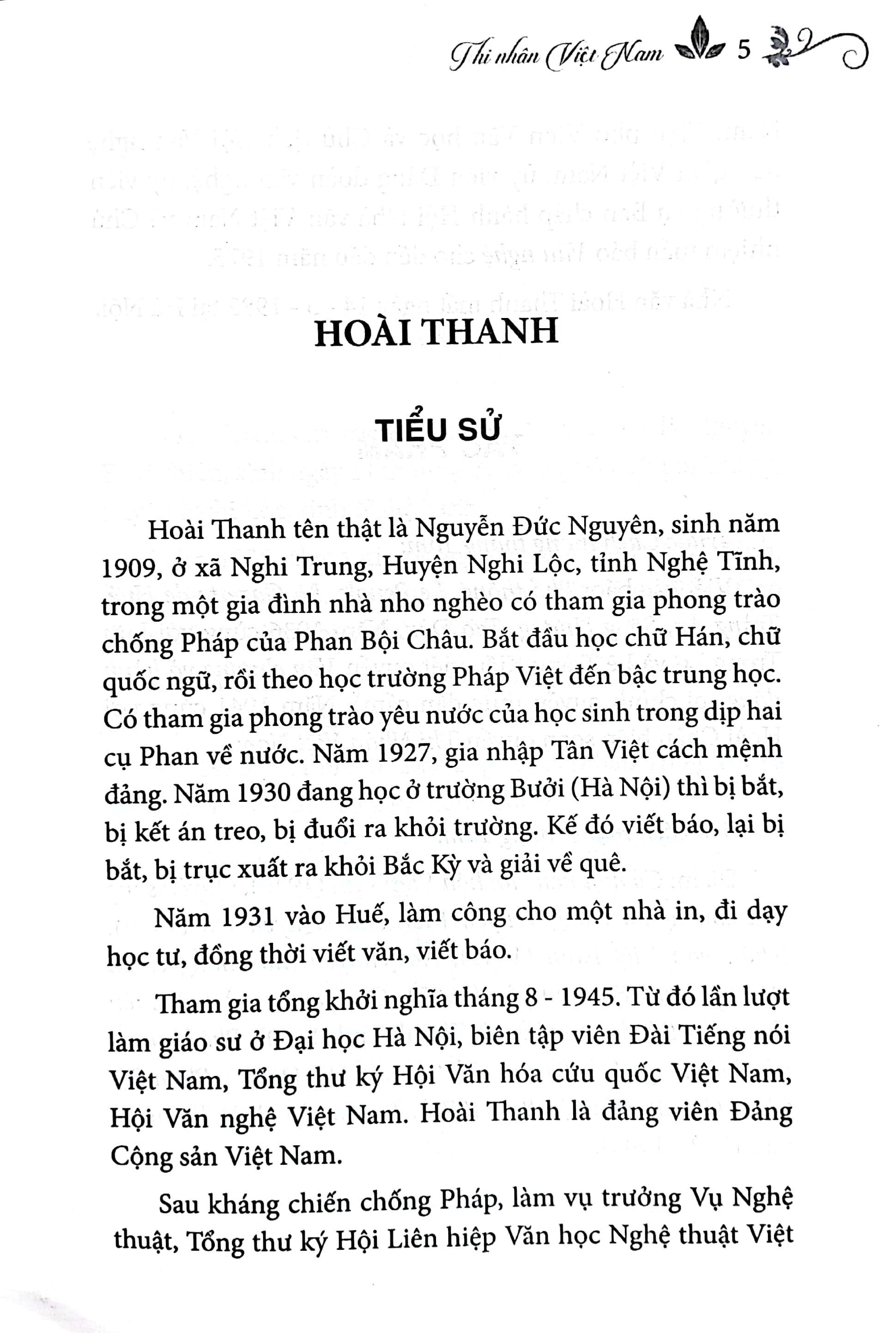 Thi Nhân Việt Nam (Tái Bản 2023)