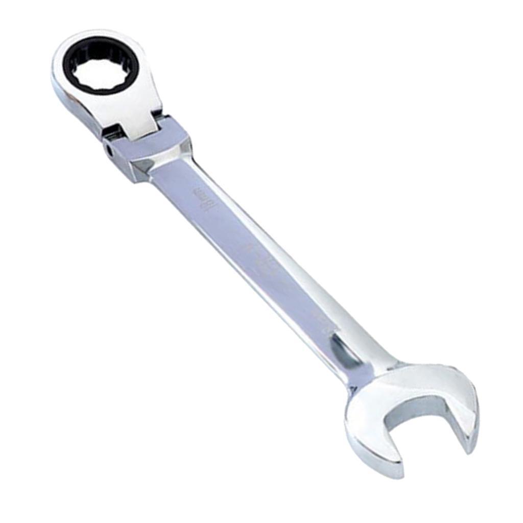 Double Head Ratchet Spanner Ratcheting Wrench Spanner Garage Hand Tools