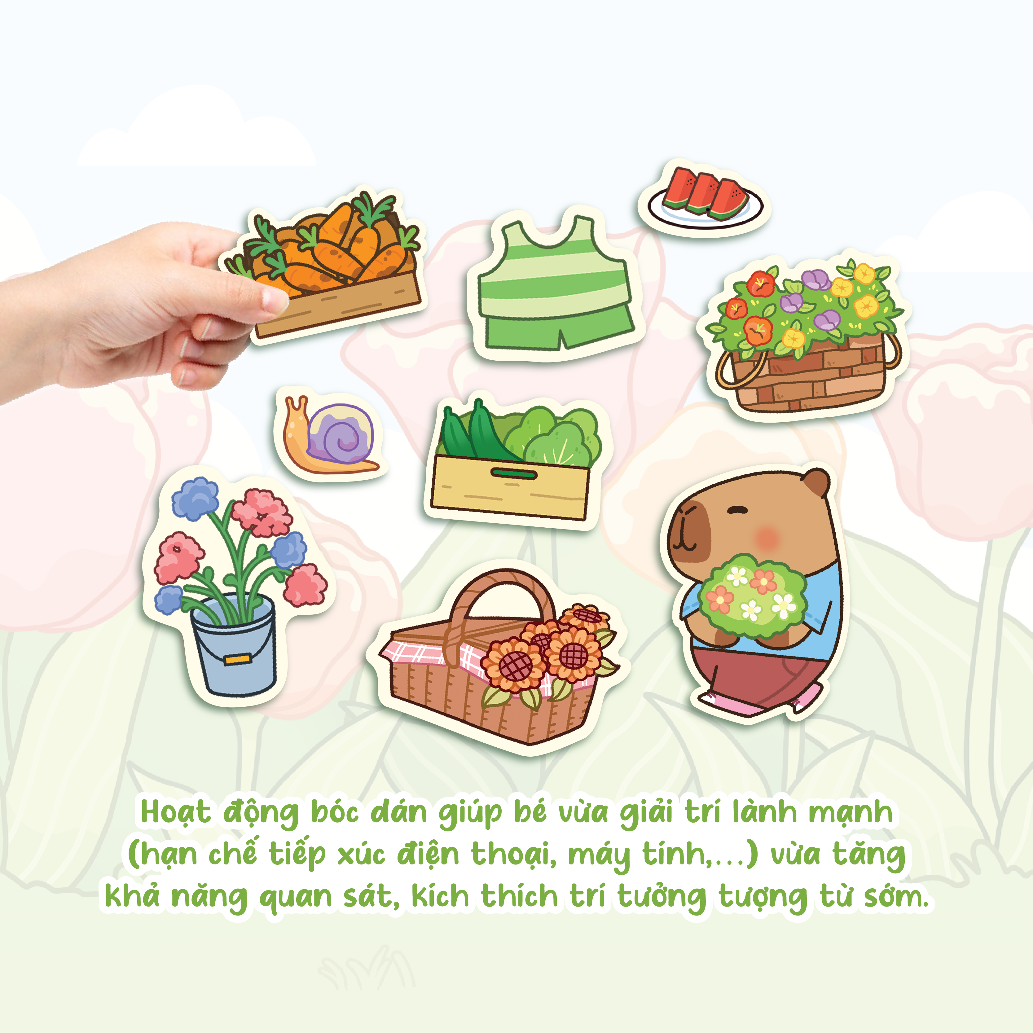 Sách Capybara Ở Nông Trại Hớn Hở