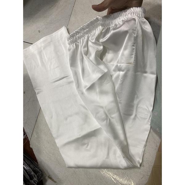 Đồ Lam Đi Chùa # Thêu Hoa Sen Vải Cao Cấp