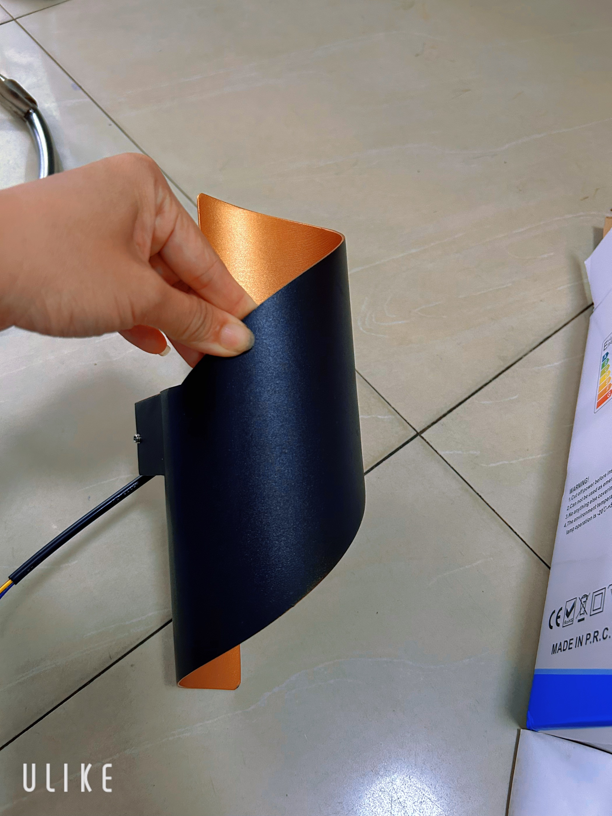Đèn Hắt Tường Led 2 Đầu Sử Dụng Trong Nhà Và Ngoài Trời AK
