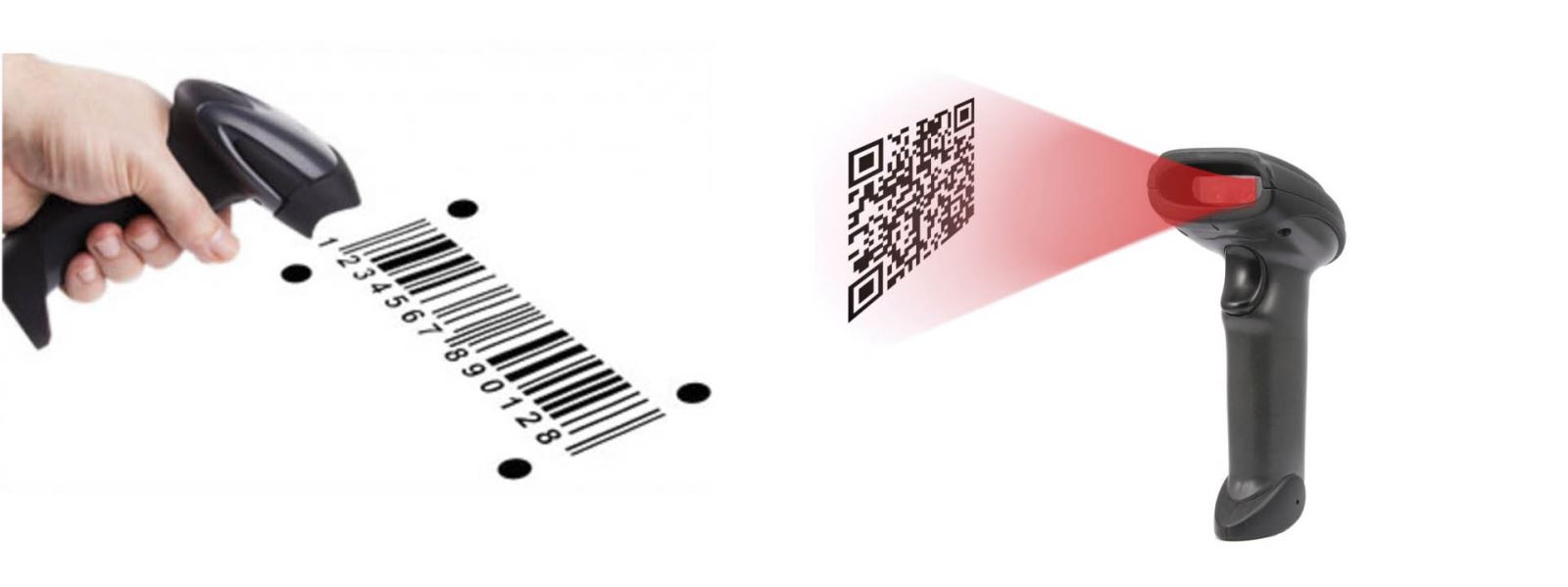 Máy Quét Mã Vạch (barcode) Cầm Tay 2D Có Dây Sử Dụng Cổng USB - bắn được các loại mã vạch 1D (dạng hình chữ nhật) và 2D (dạng hình vuông) - hàng nội địa TQ cao cấp - JR6208