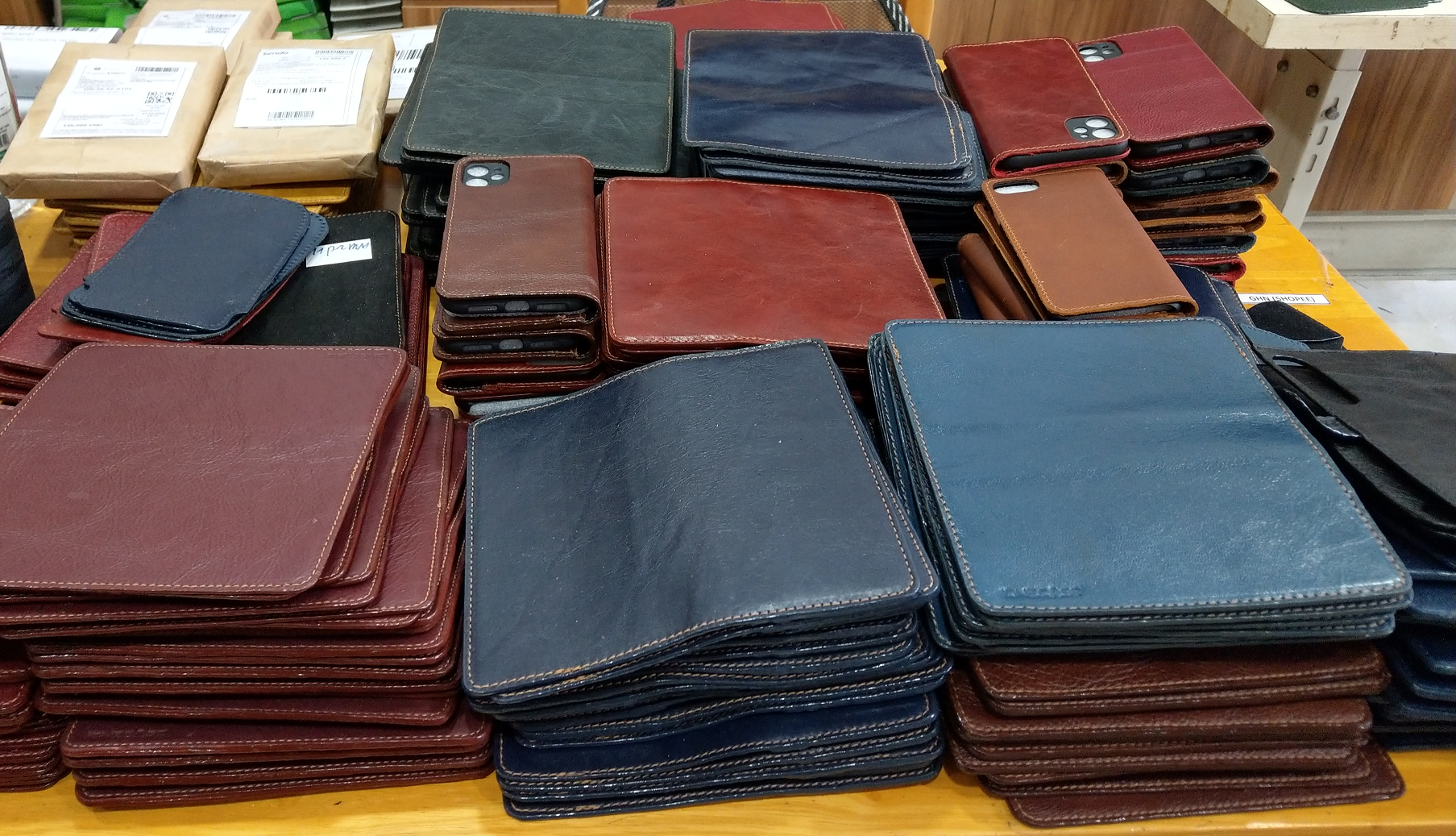 Bao Da cho Samsung Galaxy Note FE  Handmade Da Bò Thật