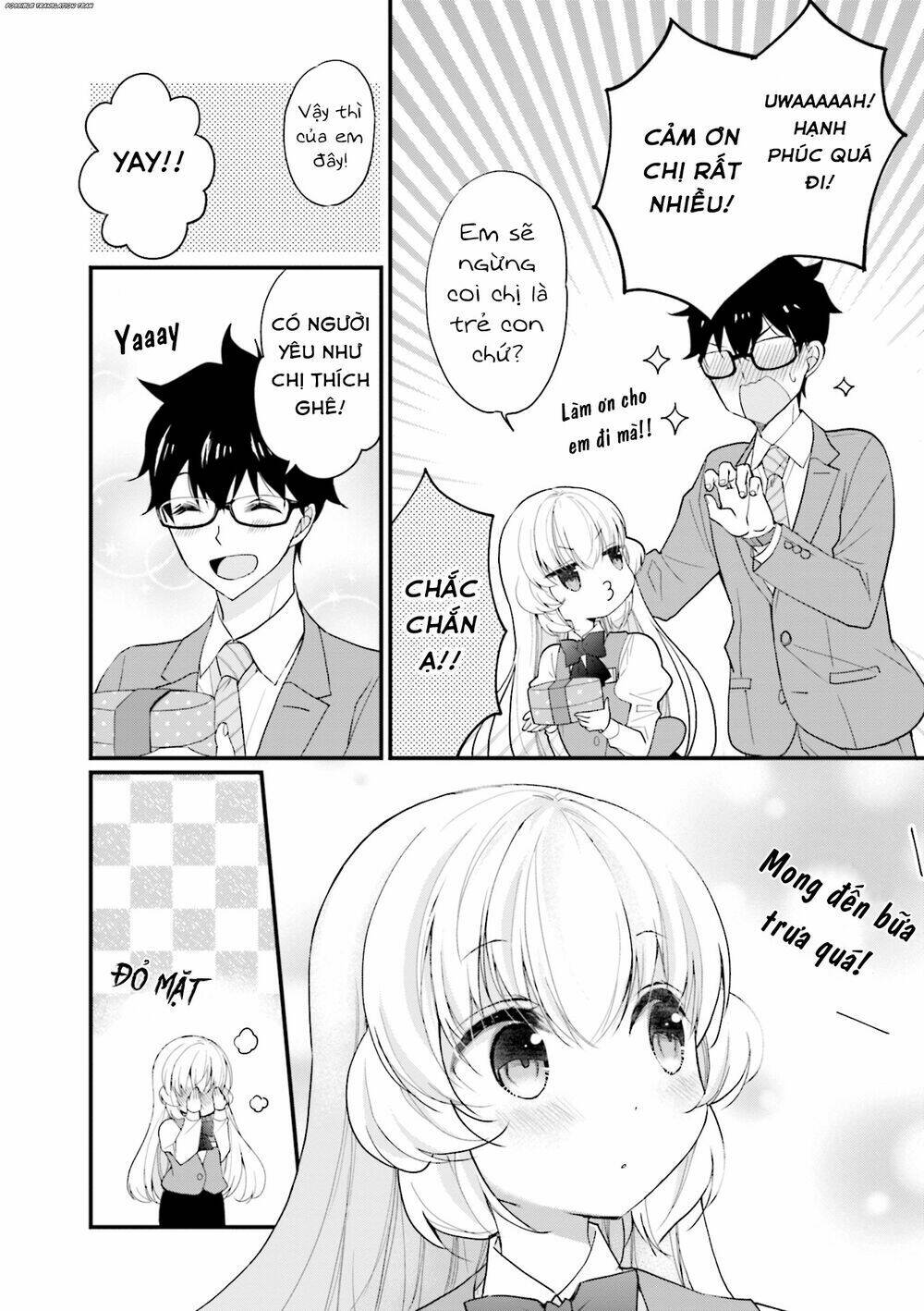 senpai kiêm bạn gái nhỏ nhắn của tôi rất dễ thương chapter 1 14