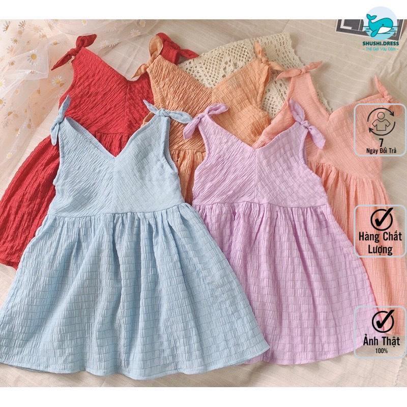 Váy bé gái đầm bé gái tổng hợp nhiều loại chất đẹp, xả kho