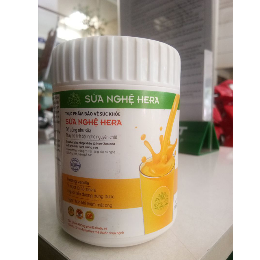 Combo 2 hộp Sữa Nghệ Hera 100gr - Hỗ trợ khỏe bao tử, LỢI SỮA cho con bú