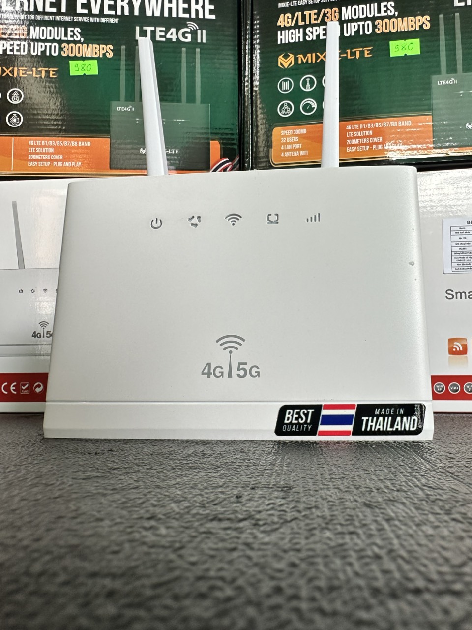 Bộ Phát WiFi SIM 4G/5G - Tốc Độ 300Mbs -  Hỗ Trợ Tất Cả Nhà Mạng