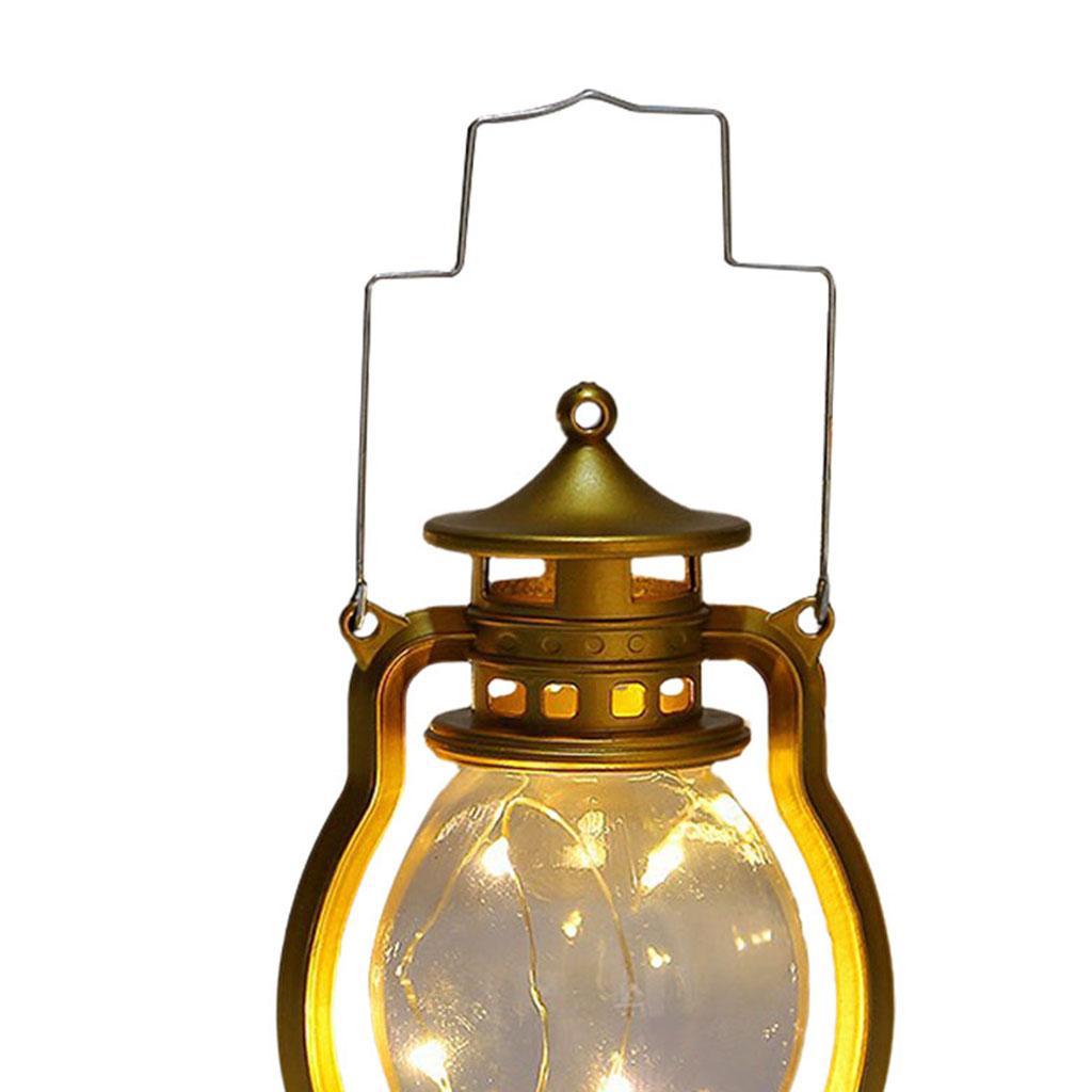 2-11pack Decorative Oil Lamp Christmas LED Lantern Lamp Hanging Lantern for Home