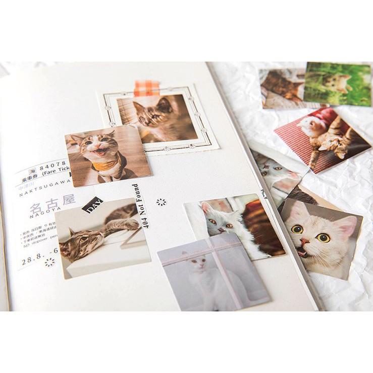 Bộ 46 Sticker Mèo Hàn Quốc dán trang trí E80