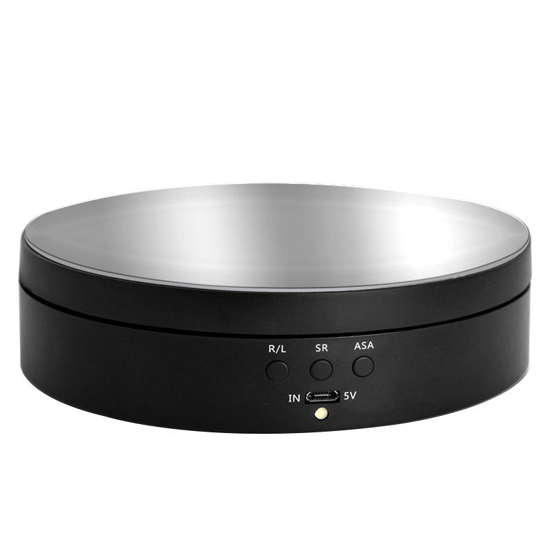 Đế xoay đường kính 13,8cm decal trang trí trang sức, phụ kiện tải trọng 3kg sạc điện