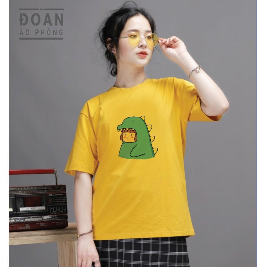 Áo Phông Đôi Đẹp Trắng , Xám , Vàng ,Hồng (Giá 1 Áo)