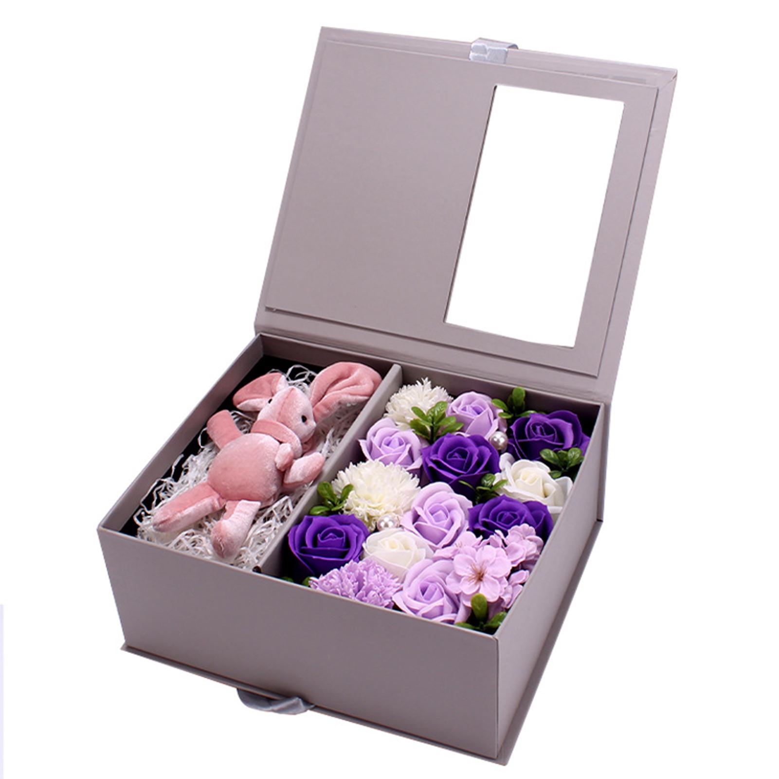 Hộp hoa hồng sáp thơm quà tặng cho ngày của mẹ