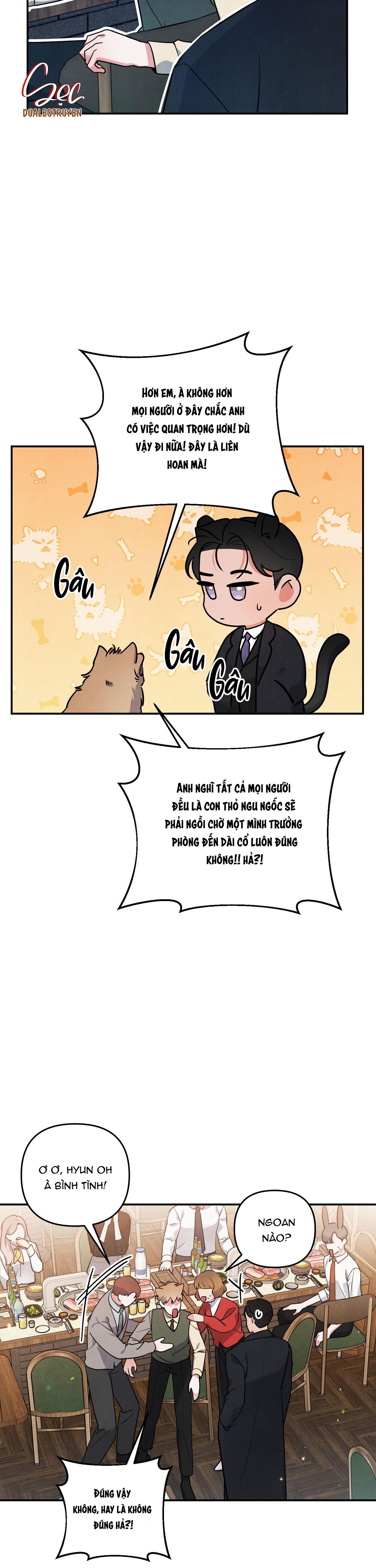 mối quan hệ của thú nhân chapter 42 23