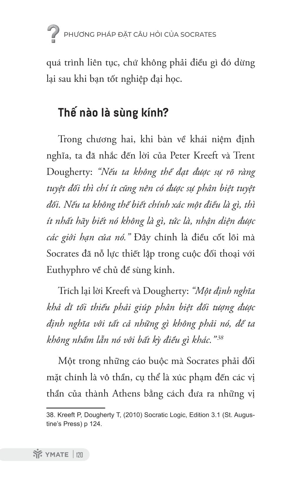Sách - Phương Pháp Đặt Câu Hỏi Của Socrates - Khai Mở Tư Duy Phản Biện Và Hiểu Biết Sâu Sắc
