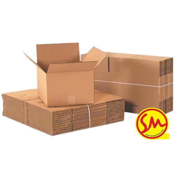 THÙNG CARTON, HỘP CARTON GIÁ RẺ sóng B 3 lớp size 60x16x16 chuyên dùng ĐÓNG GÓI CÁC SẢN PHẨM, VẬN CHUYỂN DỄ DÀNG