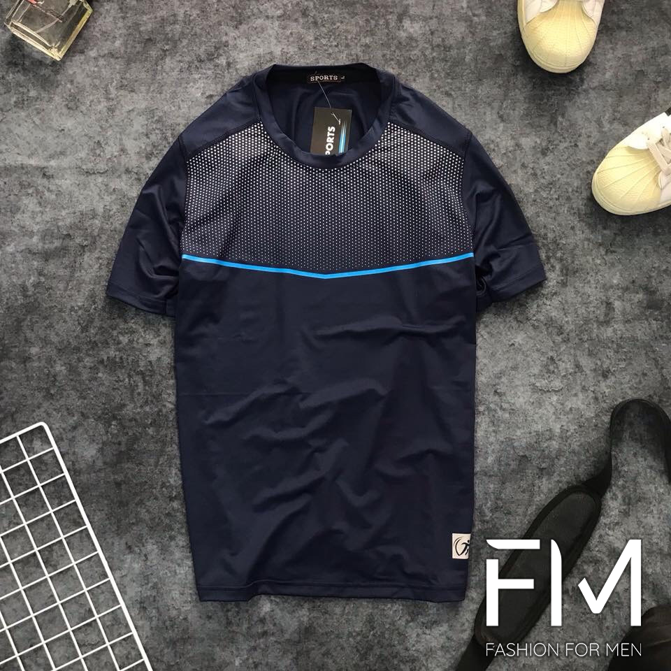 Áo thun nam cổ tròn tay ngắn, chất thun lạnh mềm mại, co giãn thoải mái – FORMEN SHOP – FMPS098