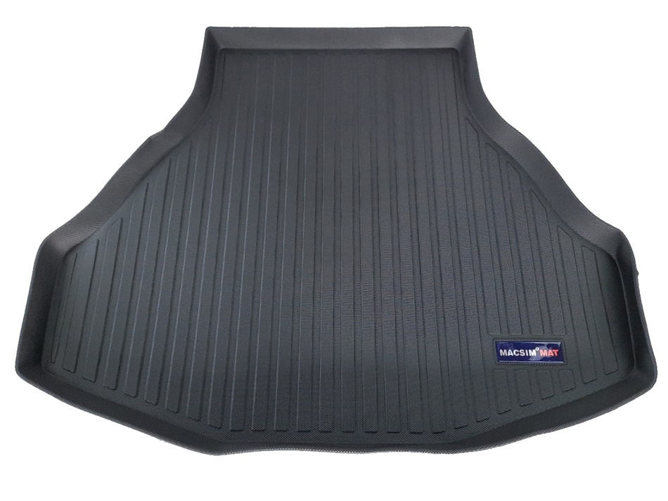 Thảm lót cốp qd xe ô tô Honda ACCORD 2013-2017 nhãn hiệu Macsim chất liệu TPV cao cấp màu đen
