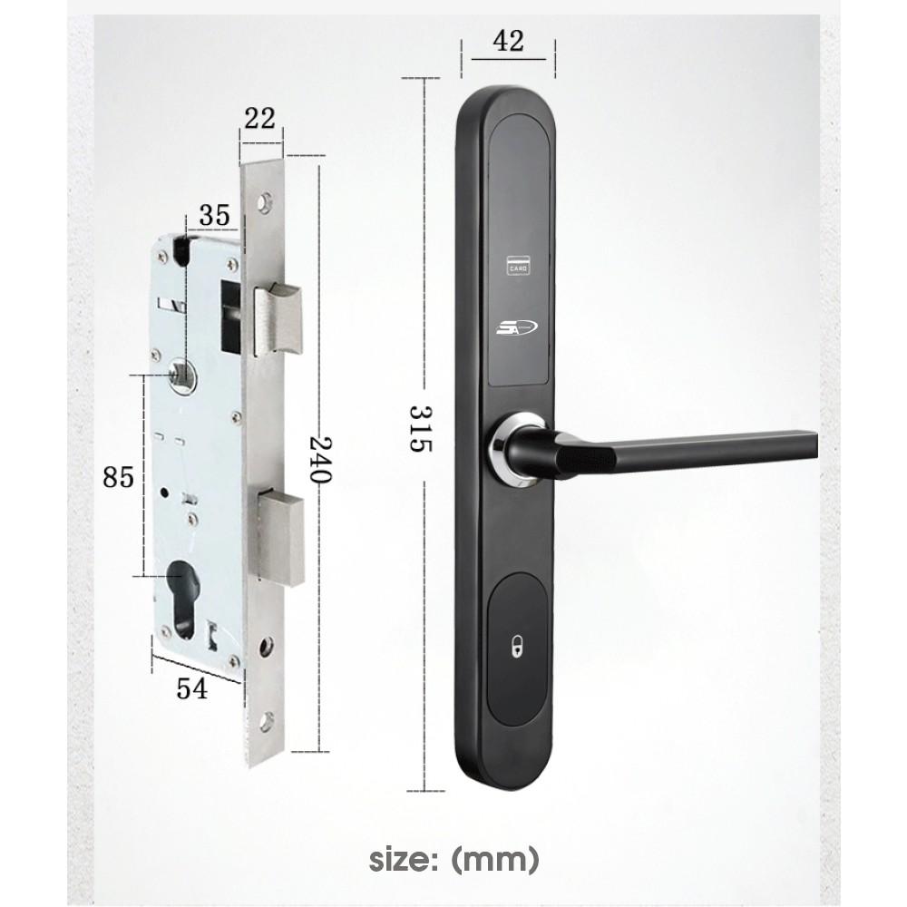 Khóa thẻ từ khách sạn cao cấp 5A DZK4000