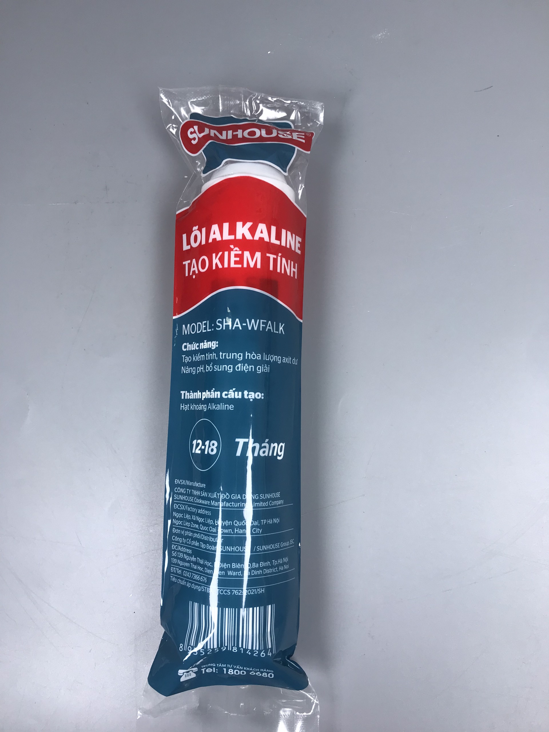 Lõi tạo kiềm Sunhouse Alkaline - Hàng chính hãng