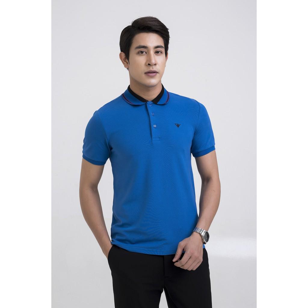 Áo thun polo nam 10 màu cao cấp họa tiết cổ viền chất cotton mềm mịn thấm hút mồ hôi chính hãng DARNELL DN02-10