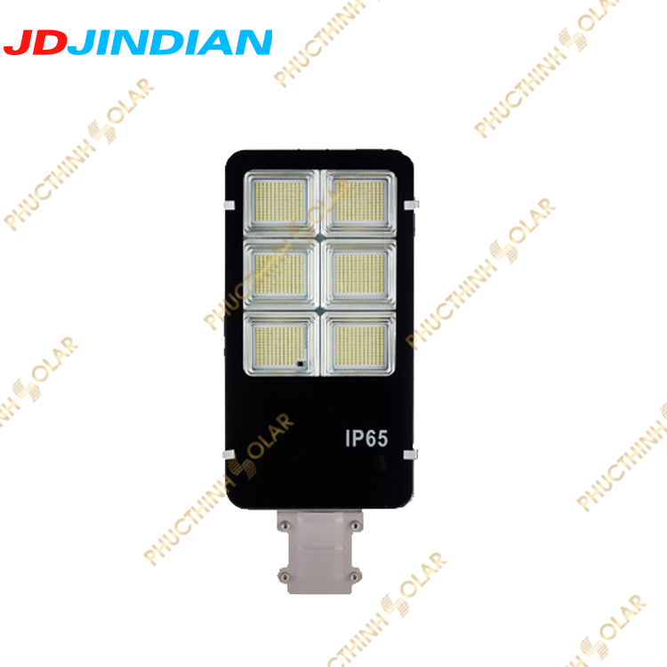 Đèn Năng Lượng Mặt Trời 300W Đèn Đường Jindian JDE-6300 - Đèn LED Điều Khiển Từ Xa, Tiêu Chuẩn IP67 Chống Thấm Nước - Phúc Thịnh Solar