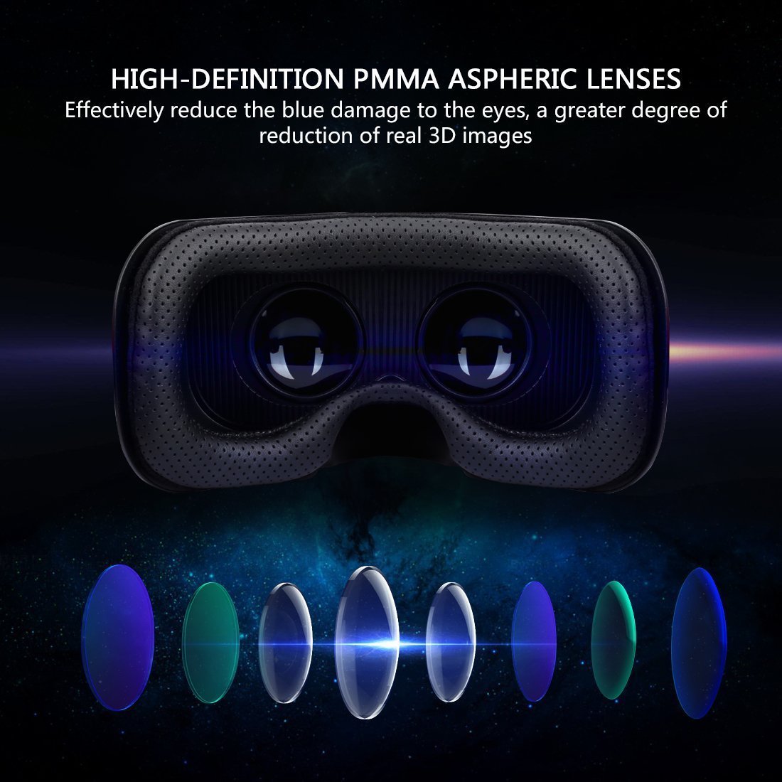 Kính Thực Tế Ảo VR Shinecon 6.0 G04EA - Hàng Nhập Khẩu