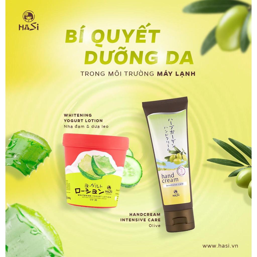 LOTION DƯỠNG THỂ TRẮNG DA YOGURT &amp; TRÁI CÂY - HASI WHITENING YOGURT LOTION UV30