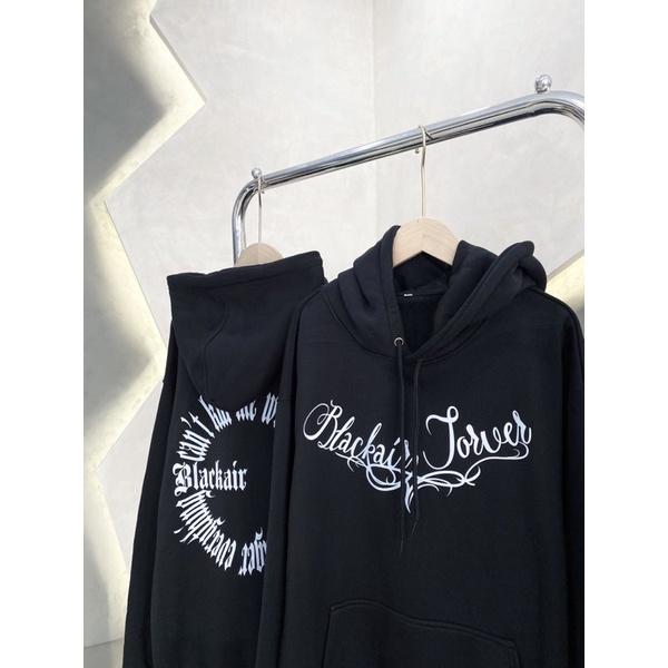 Hoodie nie ngoại hoodie unisex black forver