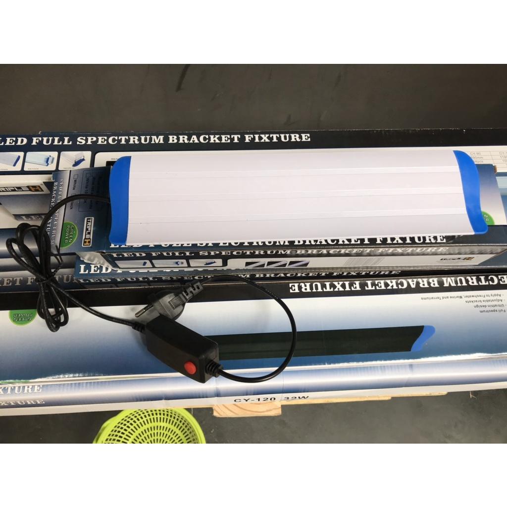 Đèn led Triple H CJ 120 cho bể thủy sinh bể cá cảnh 1m2