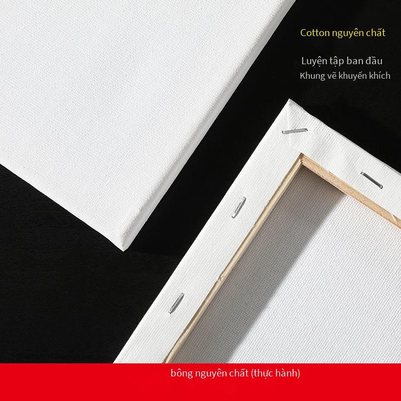 Phong cách mới nhất họa tiết khung tranh tranh sơn dầu sơn dầu tùy chỉnh vải tranh sơn dầu bảng lanh bông gỗ tròn bên trong sơn acrylic