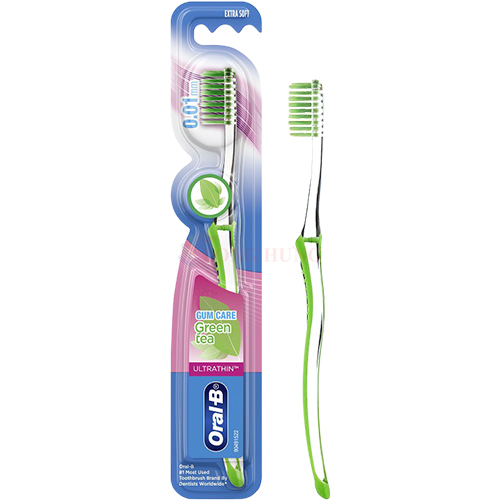 Bàn chải tay Oral-B Gumcare (Trà xanh/ Trà đen) - Hàng chính hãng