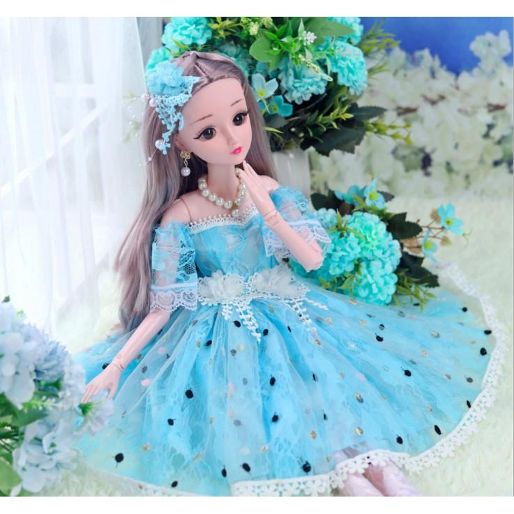 Mẫu váy đầm công chúa cho búp bê 1/3 (60cm) ms36-42 Sunnydoll