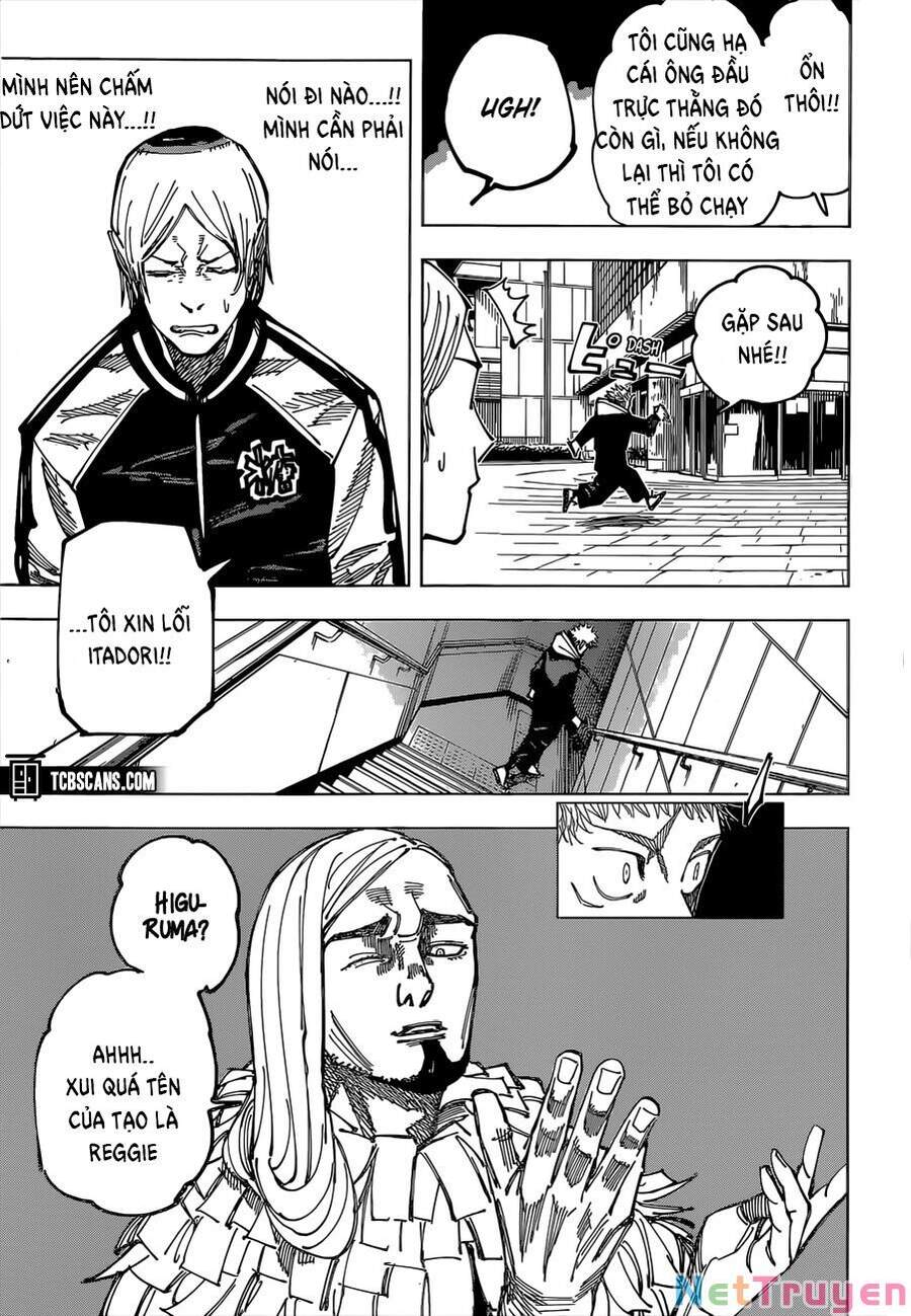 jujutsu kaisen - chú thuật hồi chiến chapter 163 9
