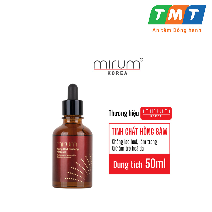 [HÀNG CHÍNH HÃNG] Ampoule hồng sâm chống lão hoá, làm trắng giữ ẩm và trẻ hoá da
