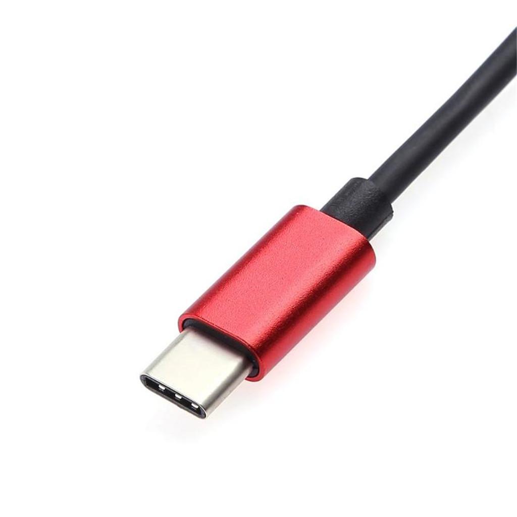 2 Pieces 2 in 1 Type C to 3.5mm Charger Audio Adapter Headphone USB C Cable
