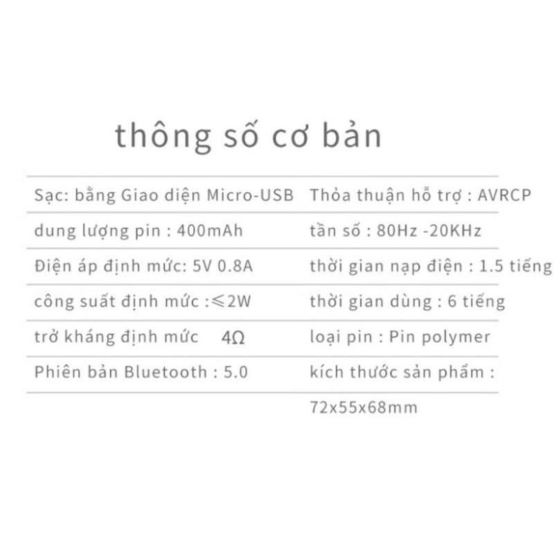 Loa Bluetooth mini kiểu dáng máy bay độc đáo 400mAh