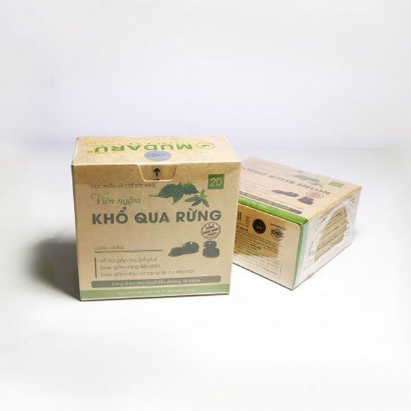 Viên ngậm khổ qua rừng, Hộp 20 viên