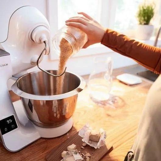Máy Trộn Bột Đa Năng BOSCH MUM5XW20, Máy Làm Bếp, Công Suất 1000W, 7 Cấp Độ, 3.9L, Nhập Đức, BH 12 Tháng, Hàng Chính Hãng
