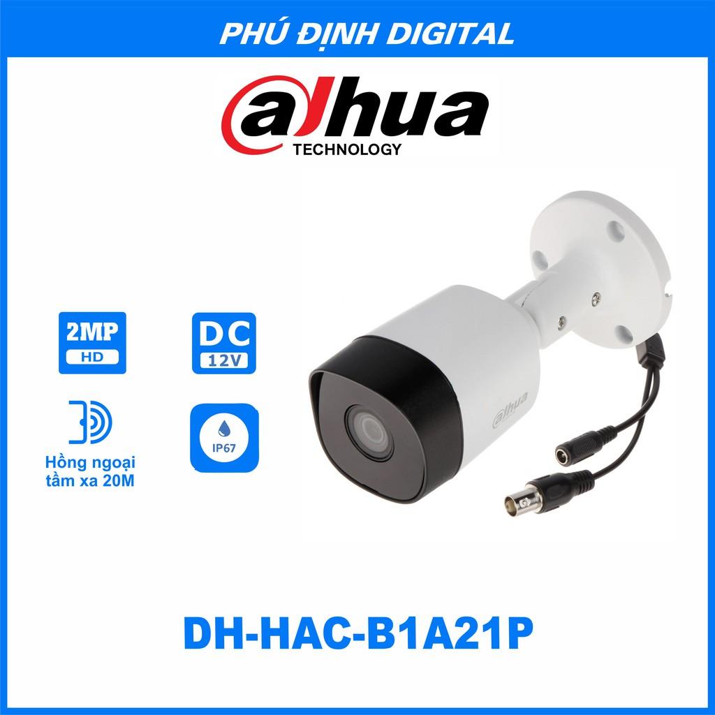 Bộ 8 Camera DAHUA quan sát ngoài trời chống trộm - Hàng Chính Hãng